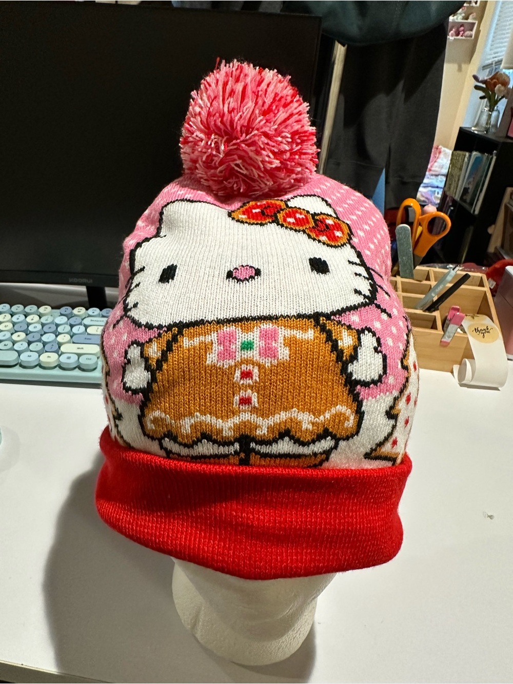 Hello Kitty beanie hat